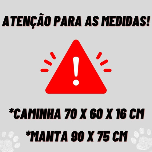 Caminha Para Pet 70x60 De Suede Pelúcia Com Zíper E Cobertor Cor Marrom-claro Desenho Liso