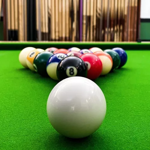 Bola Branca P/ Treino Efeitos Em Sinuca Bilhar Snooker 50mm