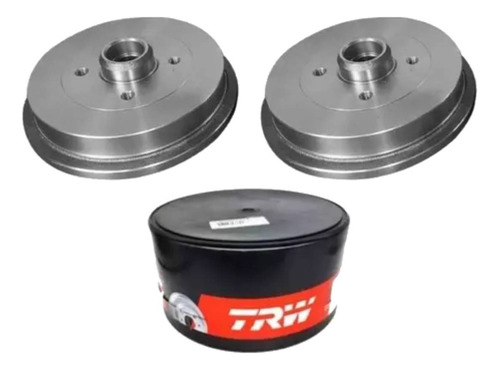 Tambor Freio Traseiro Trw Para Gol G5 G6 E G7 2008 2012 2021