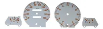 Comprar Cuadrante Calco Tablero Tuning Peugeot 306 Con Reloj