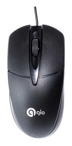 Mouse Optico Gio Alambrico Usb Portatil Pc Laptop M70 Color Negro