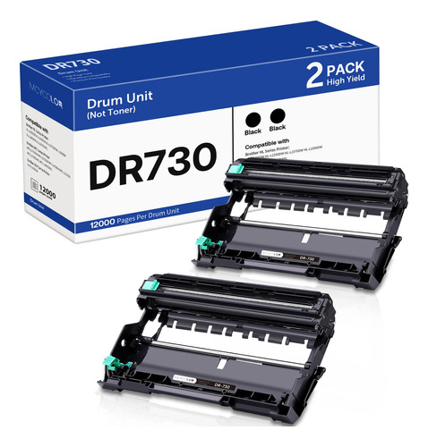 Mcycolor Dr730 - Unidad De Tambor Compatible Con Brother Dr.