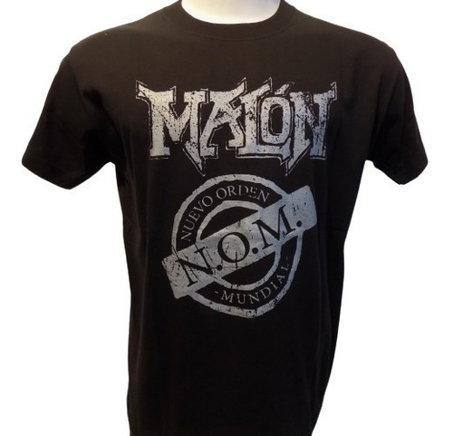 Remeras De Malón Nuevo Orden Mundial Hermetica Que Sea Rock 