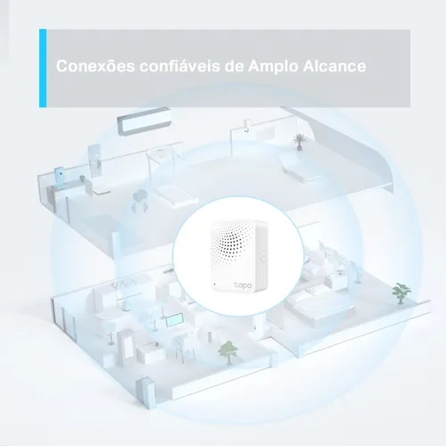 Hub de automatización inteligente TP-Link Tapo H100 blanco