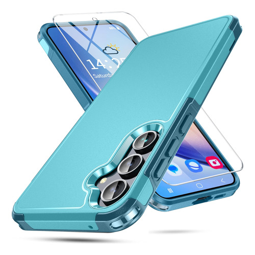 Funda Oterkin Para Samsung Galaxy A55 5g Vidrio Templado.