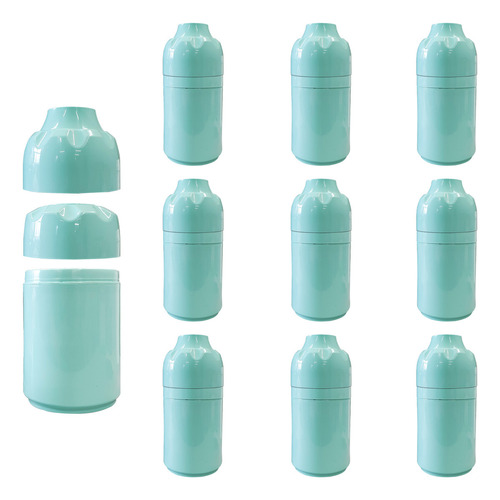 Cervegelas 3 Em 1 Long Litrinho E Lata Kit Com 10pçs Premium Cor Verde-claro