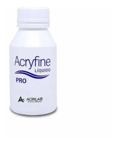 Monomero Acryfine Pro Secado Rápido Uñas Esculpidas 100ml