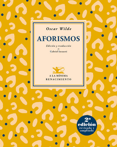 Libro Aforismos - Wilde, Oscar