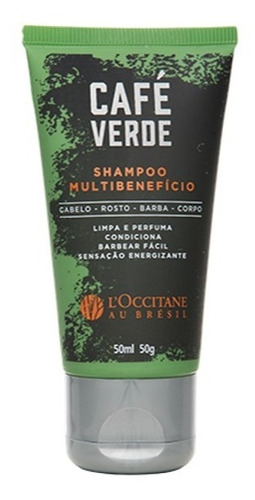 Shampoo Multibenefício Café Verde 50 Ml - Loccitane