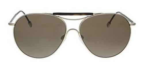 Ermenegildo Zegna Zc*****j Gafas De Sol De Aviador Plateadas