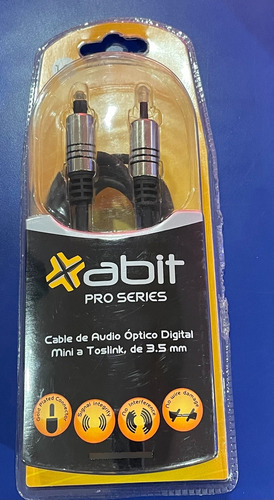 Cable De Audio Optico Mini A Toslink 3.5mm