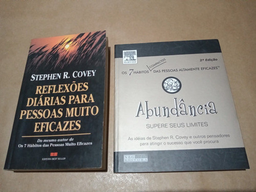 3 Sete Oitavo Habitos Principios Pessoas Altamente Eficazes - Stephen Covey (Usado)
