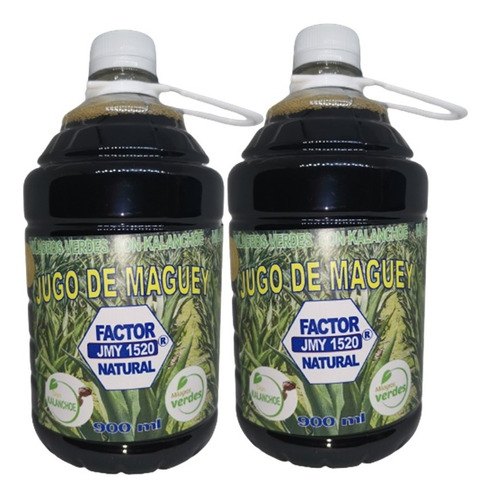 2 Litros Jugo De Maguey Calidad Milagros Verdes