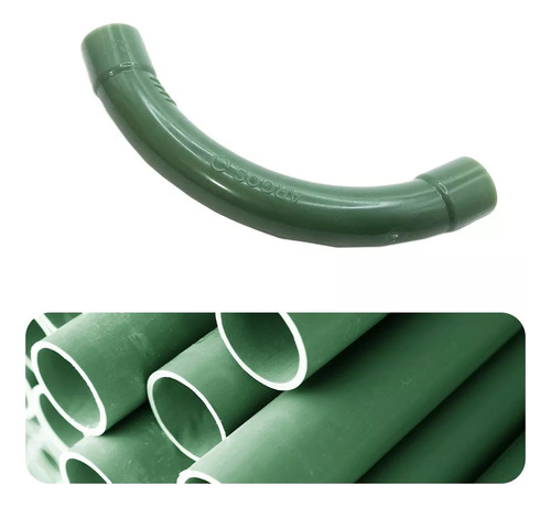 Codo Pvc Pesado 2 Vias 90° 3/4 Pulgada 19mm Verde 3521