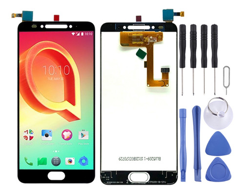 S Pantalla Lcd Oem Negra Para Alcatel A5 5085d
