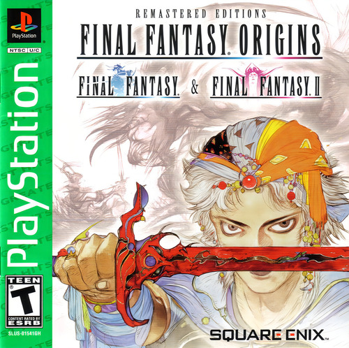 Jogo Mídia Física Final Fantasy Origins PS1