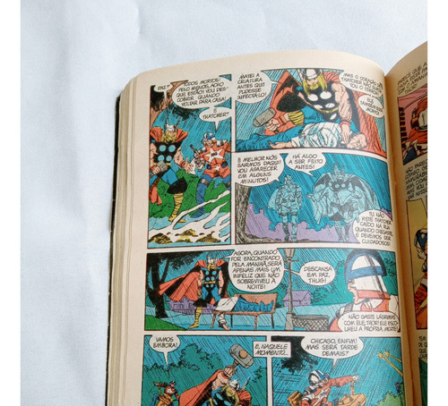Comic Antiguo Superaventuras Marvel Thor N° 107 Abril Brasil (Usado)