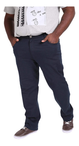Calça Masculina Jeans Sarja Colorida Plus Size Frete Grátis