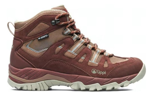 Botin Mujer Lippi Puelo Cs Hi Burdeo
