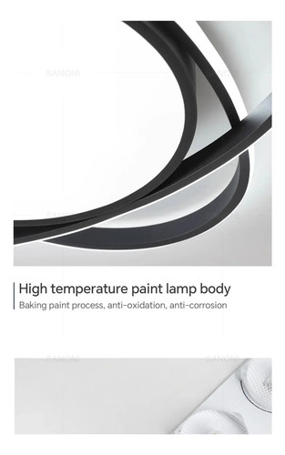 . Lámpara De Techo Led Moderna Con Luz Colgante Regulable