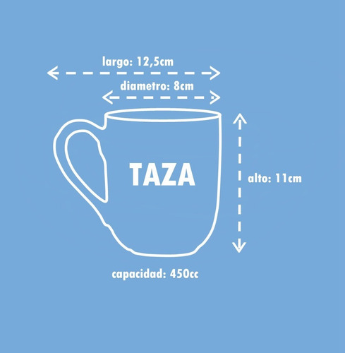 Taza De Cerámica Gris 2