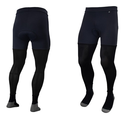 Bermuda Calça Asw Full Preta Motocross Enduro Trilha