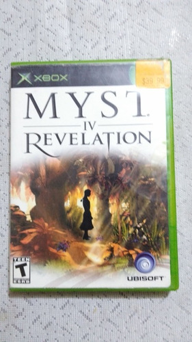 Xbox Myst 4 (no Marvel,silent,crash,metal)