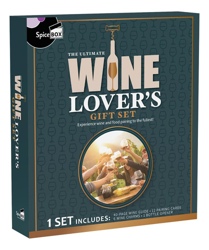Set De Entusiastas Del Vino Spicebox Box Spicebox: Eleva La
