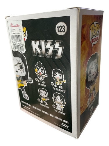 Funko Pop Kiss Spaceman #123 (Usado)