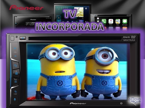 Radio Multimedia Pioneer Avhz205tv Dvd Tv Control X Voz 