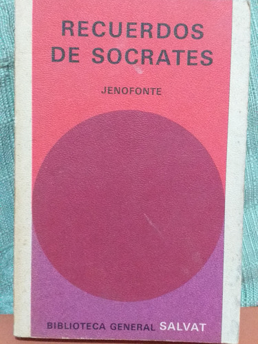 Recuerdos De Socrates Jenofonte