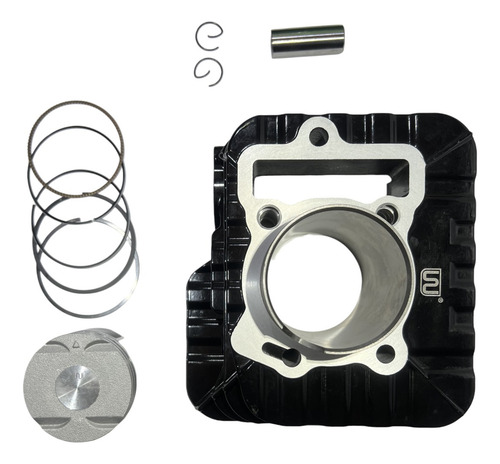 Kit Cilindro + Piston Para Bajaj Pulsar Ns 160 58mm W Std