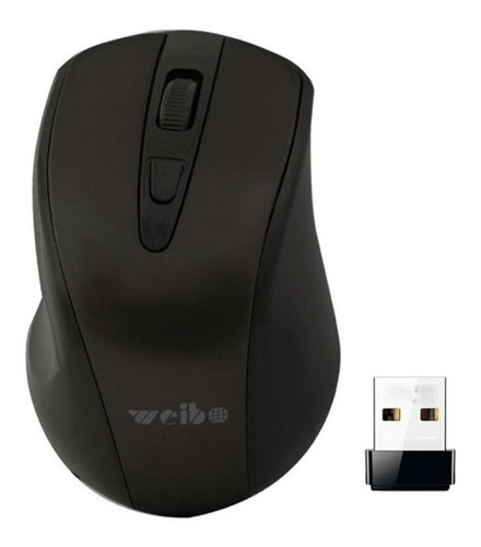 Mouse Óptico Inalámbrico Usb Weibo 2.4 Ghz Wireless