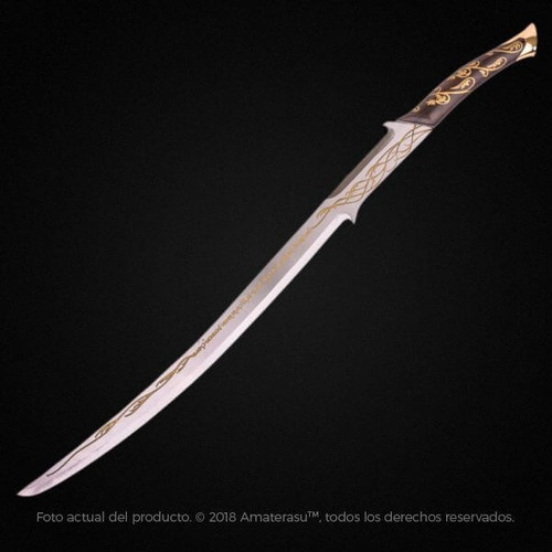 Imagen 2 de 8 de Espada Señor De Los Anillos Hadhafang De Arwen + Soporte