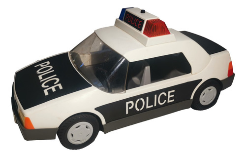 Playmobil Auto Policia Luz A Pila Patrullero Policias