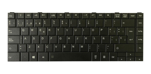 Teclado Toshiba Satellite C40d Aemtcl00030-la Aemtcl00130