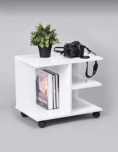 Carrito Mesa Auxiliar Blanco