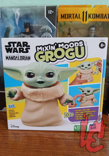 Figura De Accion Grogu Mixin Moods Mandalorian Star Wars (Usado)