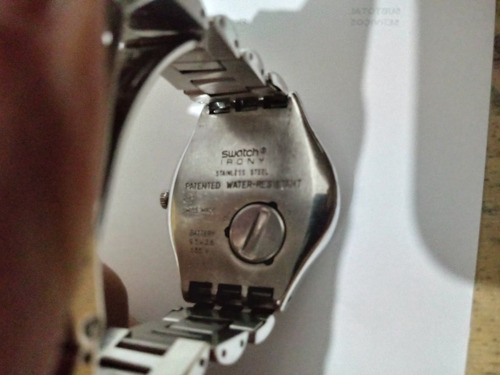 Relógio Antigo Swatch Original Para Reparao Ou Apro. Peças