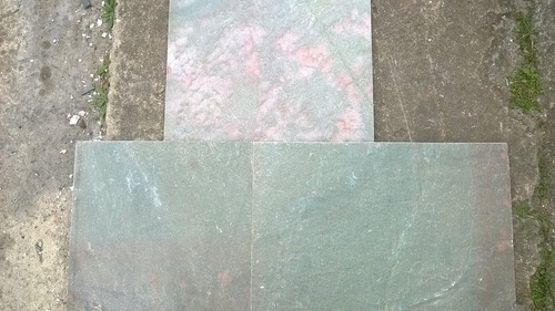 Piedra Laja Verde 30cm X Largos Variables Industria Uruguaya