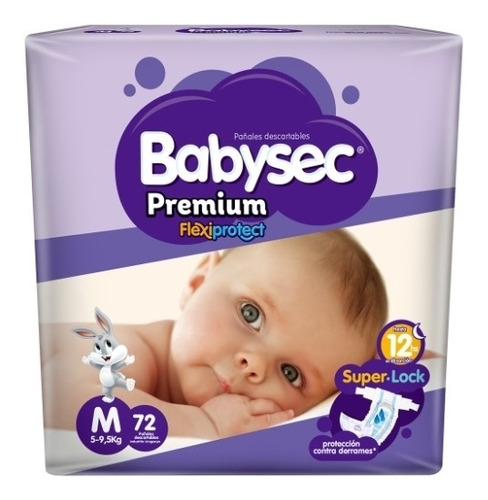 Babysec Premium M (5 A 9.5 Kg) - X72