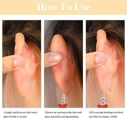 Parches De Soporte Para El Lóbulo De La Oreja Lobe Wonder, 6