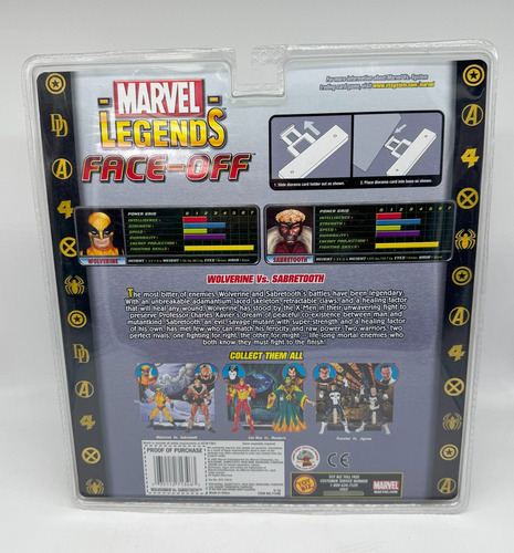 Marvel Legends Wolverine Vs Sabretooth Toybiz