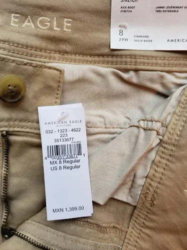 Pantalon Gabardina American Eagle Meses sin intereses