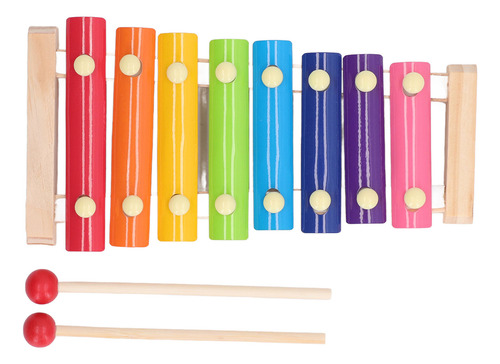 Juguete Musical De Percusión Para Bebés, Mazos De Madera, Co