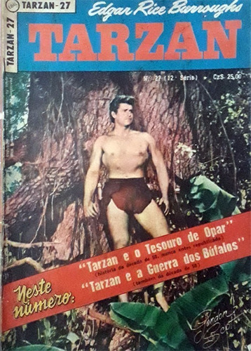 Tarzan 27 Em Quadrinhos Ebal 1987