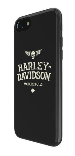 Funda Para Celular Harley-davidson iPhone 7/8 Color Negro