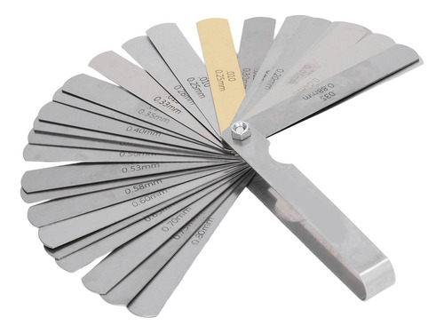 Feeler Gauge Tool 0.040.88mm 32 Blades Stainless Steel