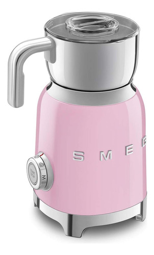 Espumador De Leche Estético Estilo Retro Años 50 Smeg (rosa)
