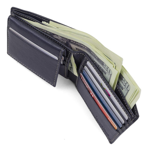 Passcase Masculino Timberland De Couro Genuíno Security Rfid